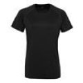 TriDri® Women's panelled TriDri® tech tee Black