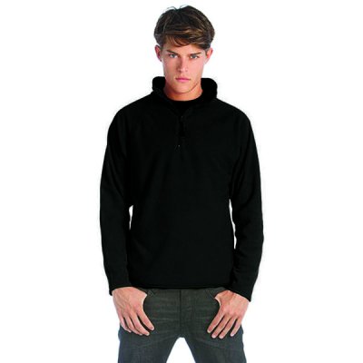 Heren Fleece B&C Cliff Climber Zwart