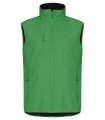 Heren Softshell Bodywarmer Clique Classic 0200911 Appelgroen