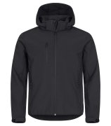 Heren Hoodie Softshell Jas Clique Classic 0200912