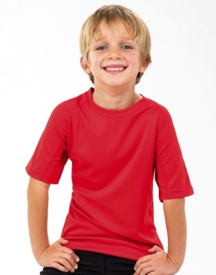 Kinder Sportshirt Spiro S287J Aircool Tee