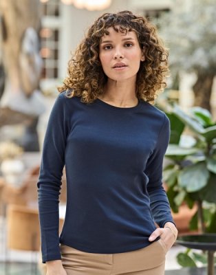 Long Shirt Lange Shirts Dames Women's Long Sleeve Shirt Color