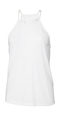 Dames Tanktop Flowy High Neck Bella 8809