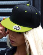 Bronx Original Flat Peak Snap Back Cap RC082X