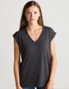 Dames T-shirt V Hals Mantis Duo Blend M115