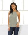 Dames Tanktop Flowy High Neck Bella 8809