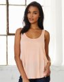 Dames Tanktop Flowy Side Slit Bella 8802