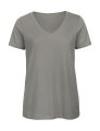 Dames T-shirt V hals Biologisch B&C Inspire 