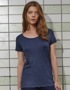 Dames T-shirt Triblend B&C TW056