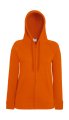 Dames Hoodie Sweater met Rits FOTL Lichtgewicht 62-150-0