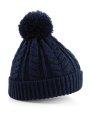 Dames Muts Cable Knit Snowstar Beanie