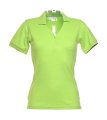 Dames Poloshirt Kustom Kit Sophia V-Neck KK732