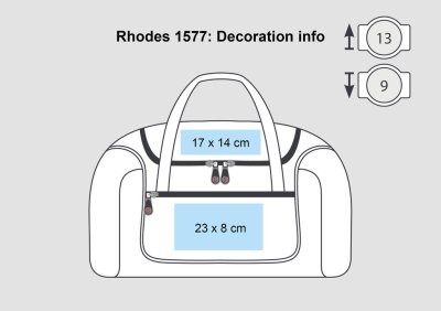 Sporttas Holdall Rhodes