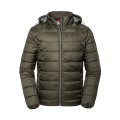 Heren Jas Hooded Nano R-440M-0 Dark Olive