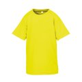 Kinder Sportshirt Spiro S287J Aircool Tee Flo Yellow