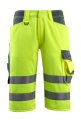 MASCOT Korte Werkbroek Luton 15549-860 hi-vis geel-donkermarine