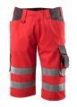 MASCOT Korte Werkbroek Luton 15549-860 hi-vis rood-donkerantraciet