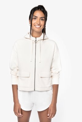 Dames Hoodie Full Zip Native Spirit Ecologisch NS409