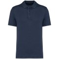 Heren Polo Native Spirit Ecologische verwassen Navy Blue
