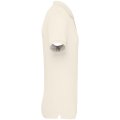 Heren polo Native Spirit Ecologische in piquétricot Ivory