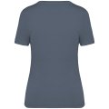 Dames T-shirt Native Spirit Ecologisch verwassen Mineral Grey