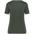 Dames T-shirt Native Spirit Ecologisch verwassen Organic Khaki