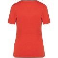 Dames T-shirt Native Spirit Ecologisch verwassen Paprika