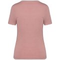Dames T-shirt Native Spirit Ecologisch verwassen Petal Rose
