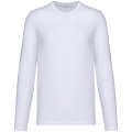 T-shirt Native Spirit Ecologisch uniseks lange mouwen White