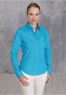 Dames blouse Kariban Jessica K549 lange mouw 