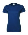 Dames T-shirt Tee Jays Basic 1050 royal