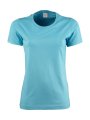 Dames T-shirt Tee Jays Basic 1050 turqiouse