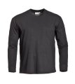 Heren T-shirt Lange Mouw Santino James Graphite