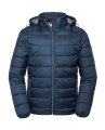 Heren Jas Hooded Nano R-440M-0 French Navy