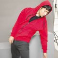 Heren Hooded Sweater met rits AWDis JH053