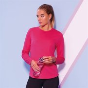 Dames Sportshirt Lange Mouw AWDis JC012