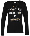 Dames Kerst T-shirt lange mouw CS801