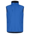 Heren Softshell Bodywarmer Clique Classic 0200911 Kobalt