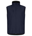 Heren Softshell Bodywarmer Clique Classic 0200911 Dark Navy