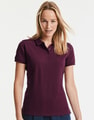 Dames Poloshirt Stretch Russell R-567F-0 Tailored