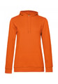Goedkope Oranje Dames Hoodie B&C French Terry-oranje
