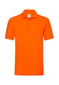 Goedkope Oranje Heren Poloshirt Fruit of the Loom premium