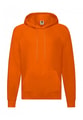 Goedkope Oranje Hoodie Fruit of the Loom lichtgewicht