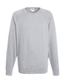 Heren raglan Sweater Fruit of the Loom Lightweight