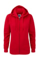 Dames Hoodie met Rits Russell Authentic R-266F-0