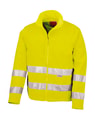 Softshell Veiligheidsjas result R117X ISO EN 471 Klasse 2
