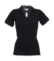 Dames Poloshirt Kustom Kit Sophia V-Neck KK732