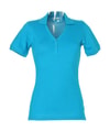 Dames Poloshirt Kustom Kit Sophia V-Neck KK732