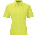 Dames blouse korte mouw Poplin Russell R-935F-0 