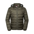 Heren Jas Hooded Nano R-440M-0 Dark Olive